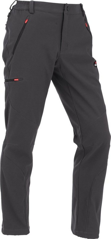 Maul Funktionshose Nebelhorn II - lg.el.Softshell DARK GREY von Maul