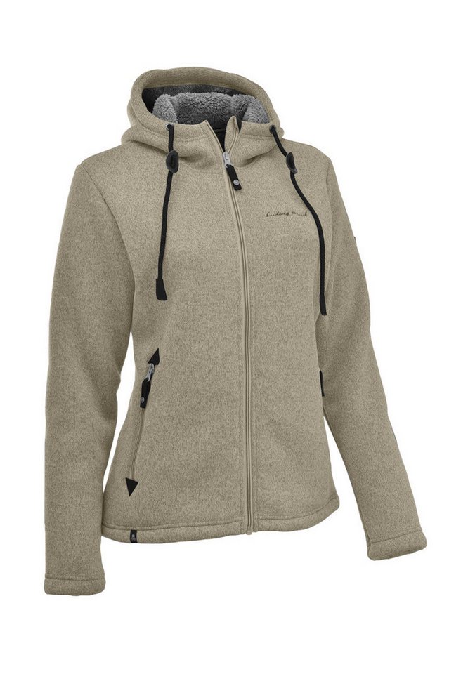 Maul Funktionsjacke Chieming - Strickfeecejacke+Ka BEIGE von Maul
