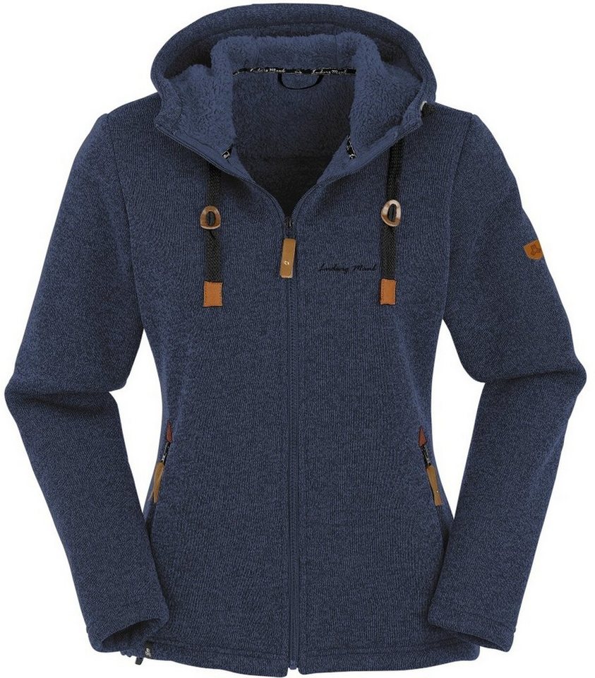 Maul Funktionsjacke Chieming - Strickfeecejacke+Ka BLUE von Maul