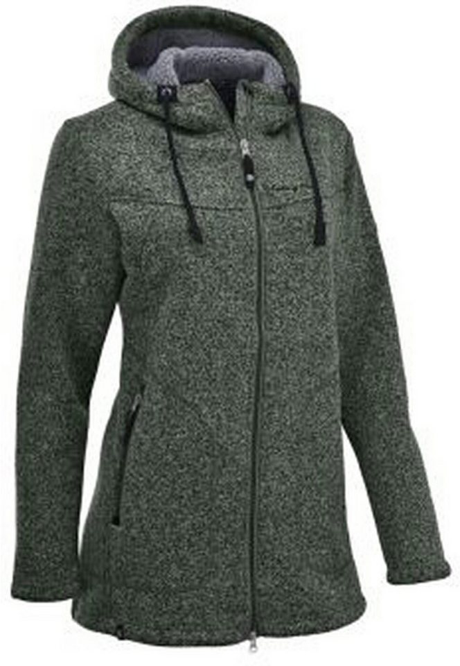 Maul Funktionsjacke Wilde Kaiserin - Strickfleece FOREST GREEN von Maul