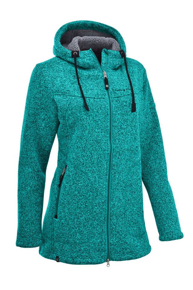 Maul Funktionsjacke Wilde Kaiserin - Strickfleece GRUEN von Maul