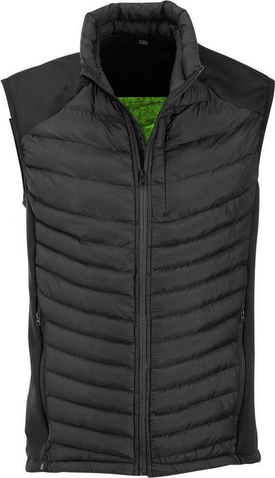 Maul Funktionsweste Brunnenkopf 3XT - Rec Hybrid T Herren Thermoweste schwarz von Maul