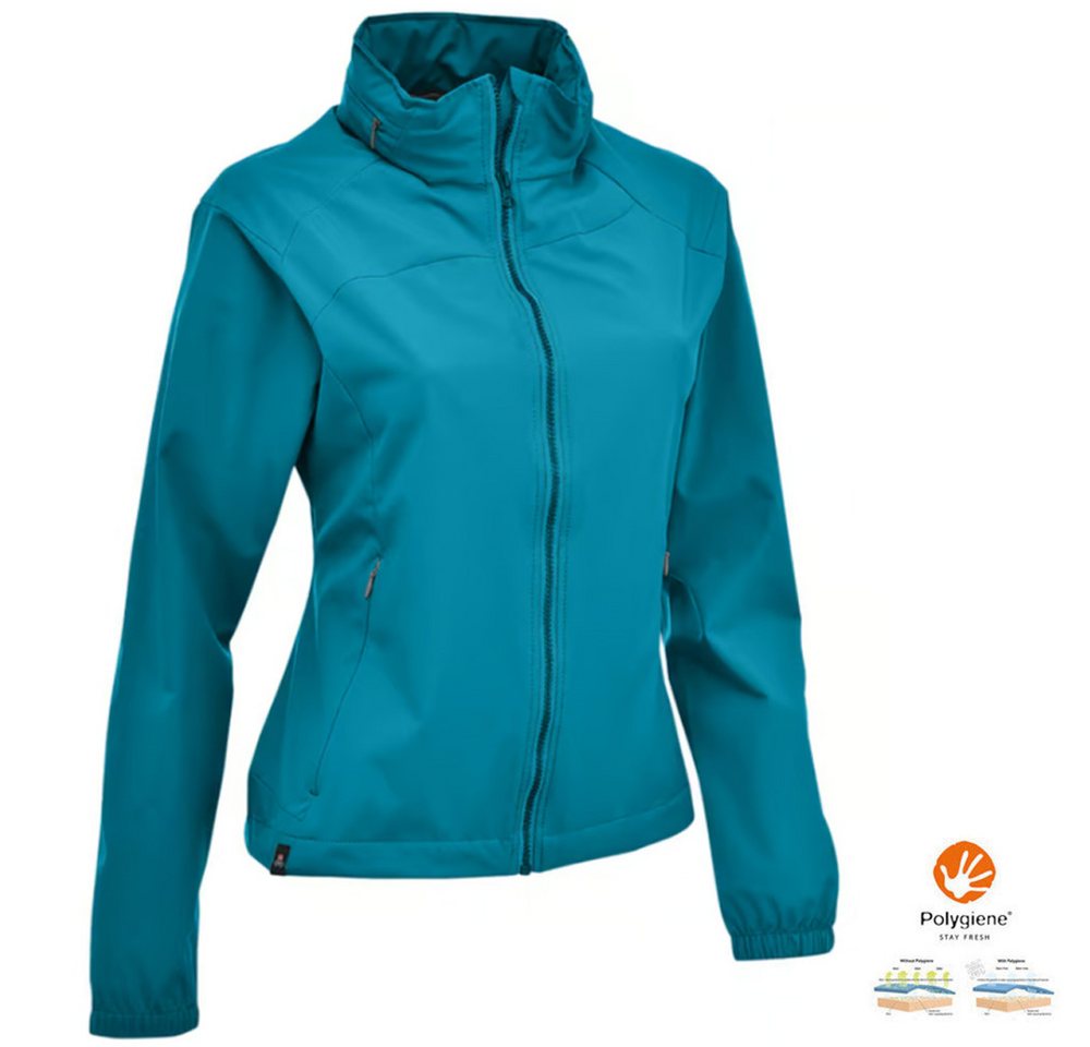 Maul Hardshelljacke Maul - Pisa Softshelljacke Damen – winddicht, wasserabweisend, blau Maul Hardshelljacke Maul - Pisa Softshelljacke Damen – winddicht, wasserabweisend, blau von Maul