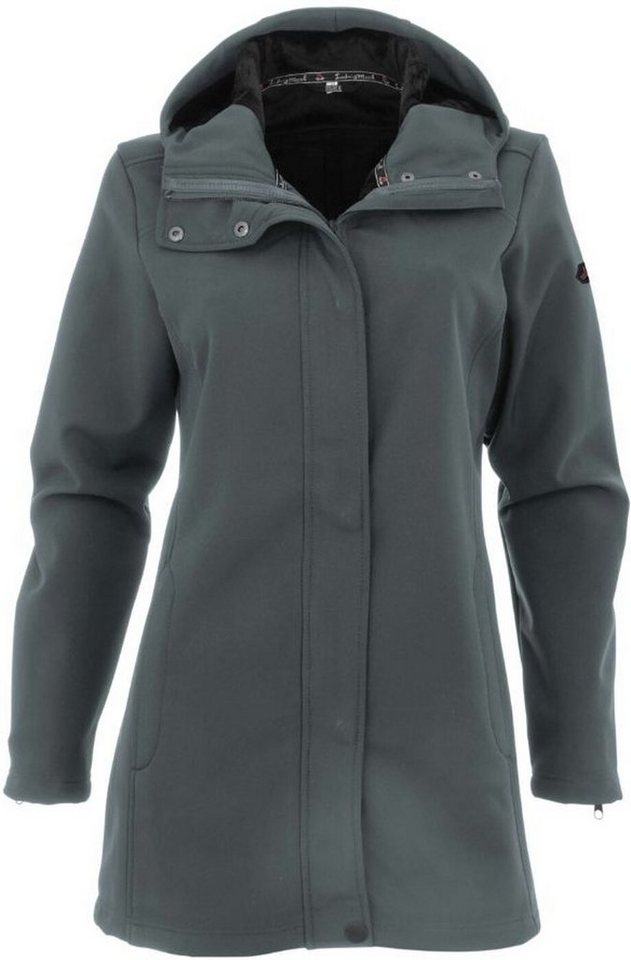 Maul Kurzmantel TAEllistOEck XT-oftshellmantel+K DARK GREY von Maul