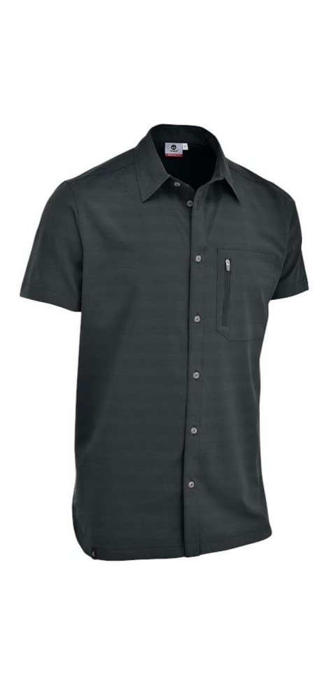 Maul Outdoorhemd Wanderhemd Irschenberg XT Kurzarm (mit Brusttasche) dunkelgrau Herren von Maul