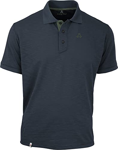 Maul Polos Herren Polo Ares II-1/2 Polohemd Blue 50 von Maul