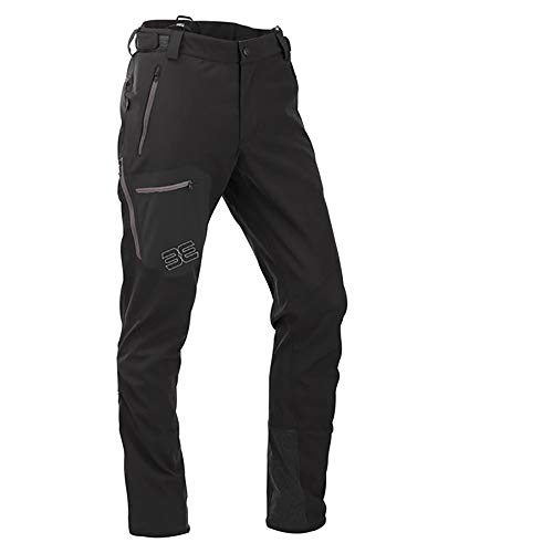 Maul Seilschaft Herren Softshellhose Tourenhose Trekkinghose Wanderhose (46, schwarz) von Maul