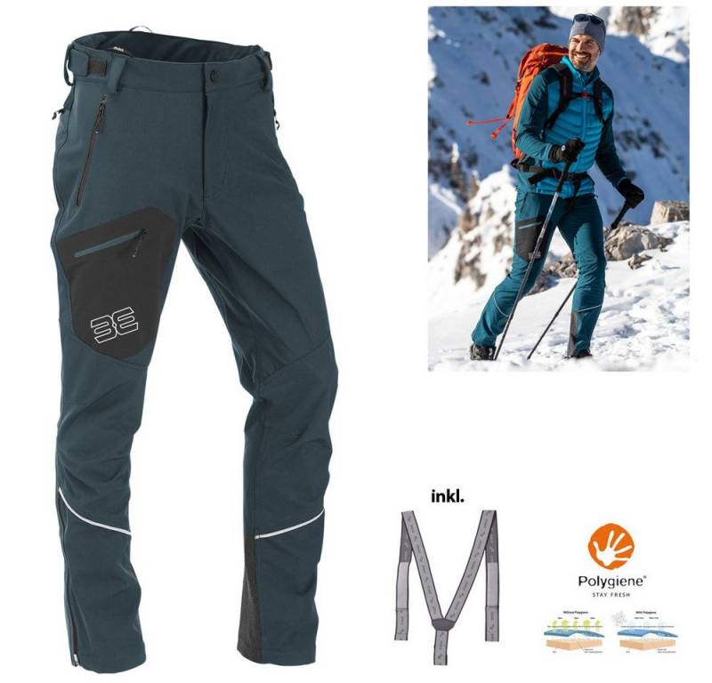 Maul Skihose Maul - Monte Tamaro 2XT - Herren Softshell Tourenhose, navy von Maul