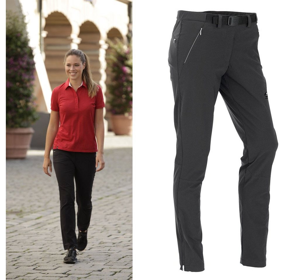 Maul Softshellhose Maul - Seis XT - Damen elastische Trekkinghose - schwarz von Maul