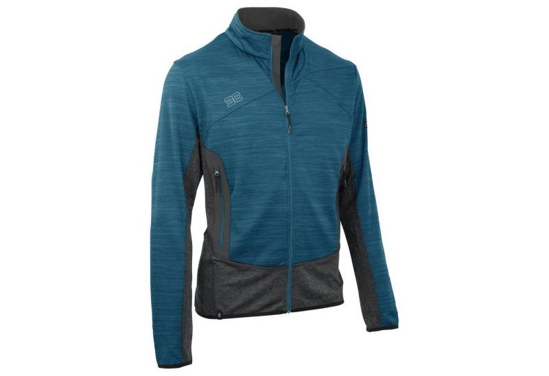 Maul Softshelljacke Herren Fleecejacke Falzeben 3XT - petrol blue/dark grey von Maul