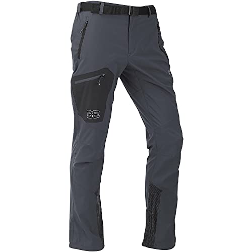 Maul Sport Herren Outdoorhose Etzel XT mit Logo Anthrazit 56 von Maul