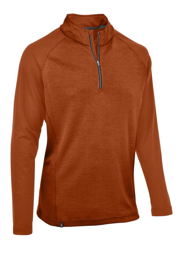 Maul Sweatshirt Schafjöchl Merino wool RV LA Shirt rostrot von Maul