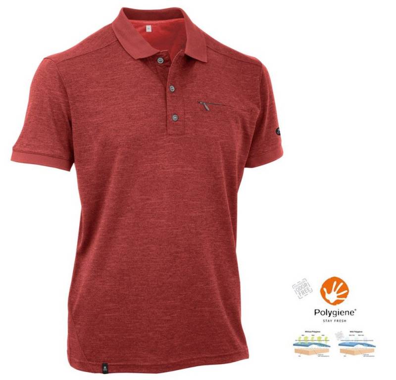 Maul T-Shirt MAUL - funktionelles kurzarm Polohemd Gaigerkopf 2XT mit Brusttasche von Maul