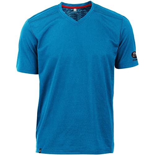 Maul T-Shirts/Tanks Herren Shirt Mike fresh-1/2 T-Shirt+Print Blue 54 von Maul