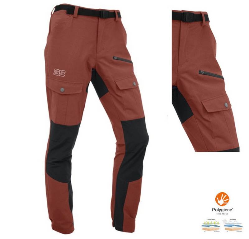 Maul Trainingstights Maul - GROßER RACHEL - Herren robuste Outdoorhose, rostrot von Maul