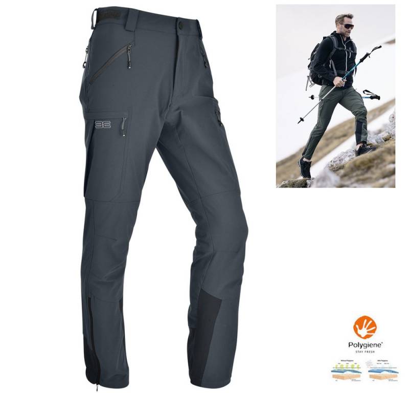 Maul Trainingstights Maul - Gratsteig 3XT Herren Allround Wanderhose Outdoorhose, blk von Maul