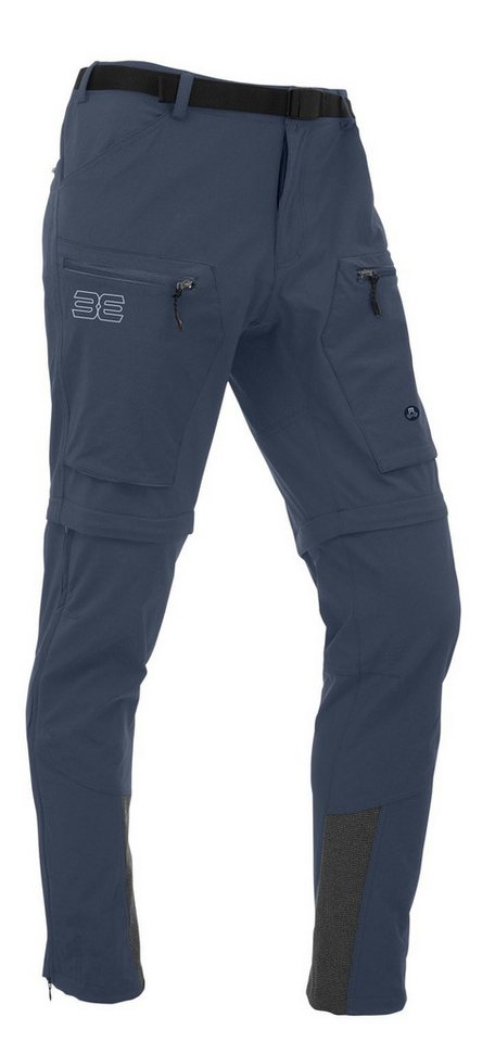 Maul Trekkinghose Eiger 2XT Zipp-Off 2023 (lange Hose und Bermudas in einem) dunkelblau von Maul