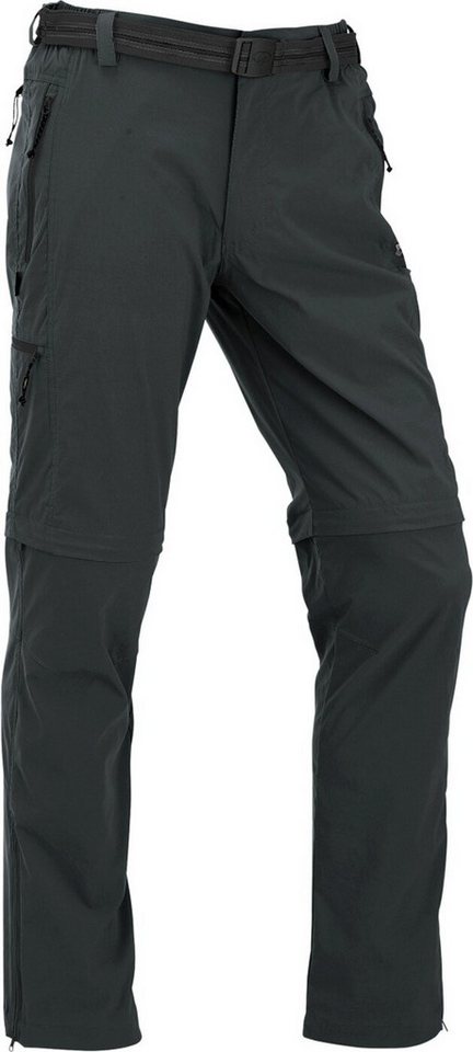 Maul Trekkinghose Ontario XT - 2 in1 Zipp off Herren Outdoorhose schwarz von Maul