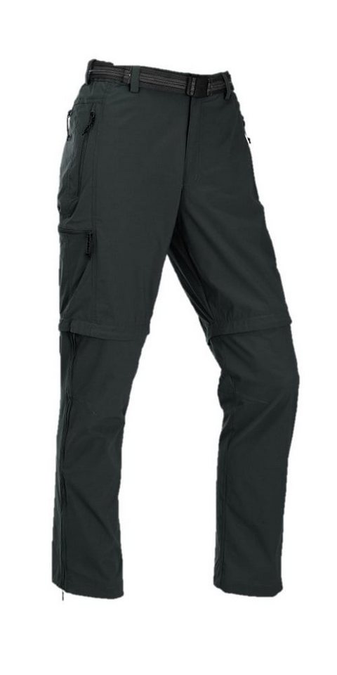 Maul Trekkinghose Quebec XT T-Zipp-Off (lange Hose und Bermudas in einem) schwarz Herren von Maul