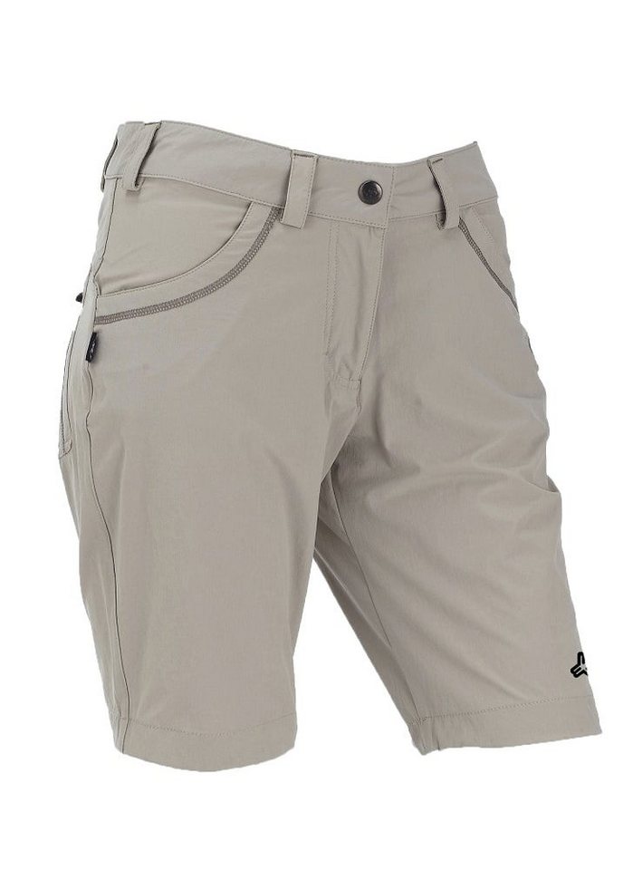 Maul Trekkinghose Wanderhose Bermuda Rimini kurz beige Damen von Maul