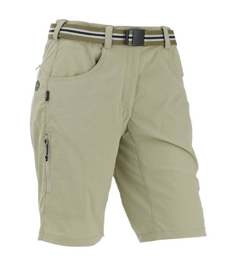 Maul Trekkinghose Wanderhose Rhön II kurz UV-Schutz beige Damen von Maul