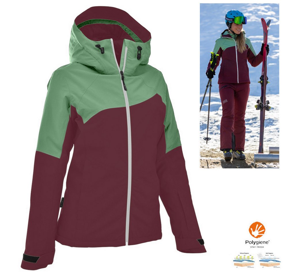 Maul Trekkingjacke MAUL - Schneeberg Damen Skijacke wasserdicht atmungsaktiv & warm, lila Maul Trekkingjacke MAUL - Schneeberg Damen Skijacke wasserdicht atmungsaktiv & warm, lila von Maul