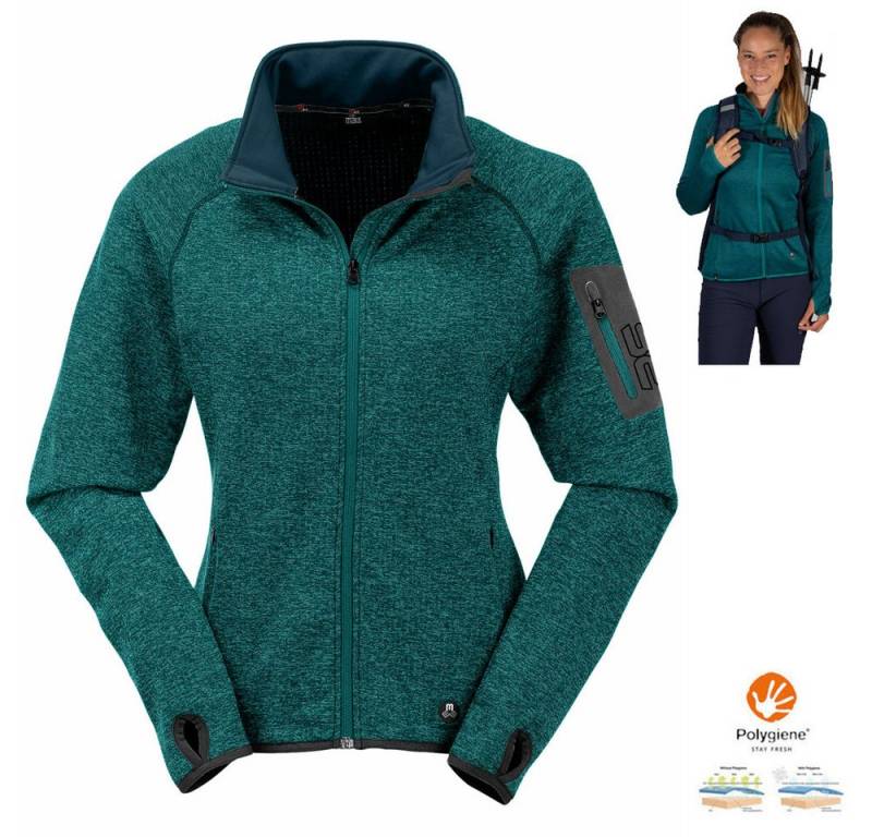 Maul Trekkingjacke MAUL Sport Gratlspitze II Fleecejacke Damen – atmungsaktiv & warm von Maul