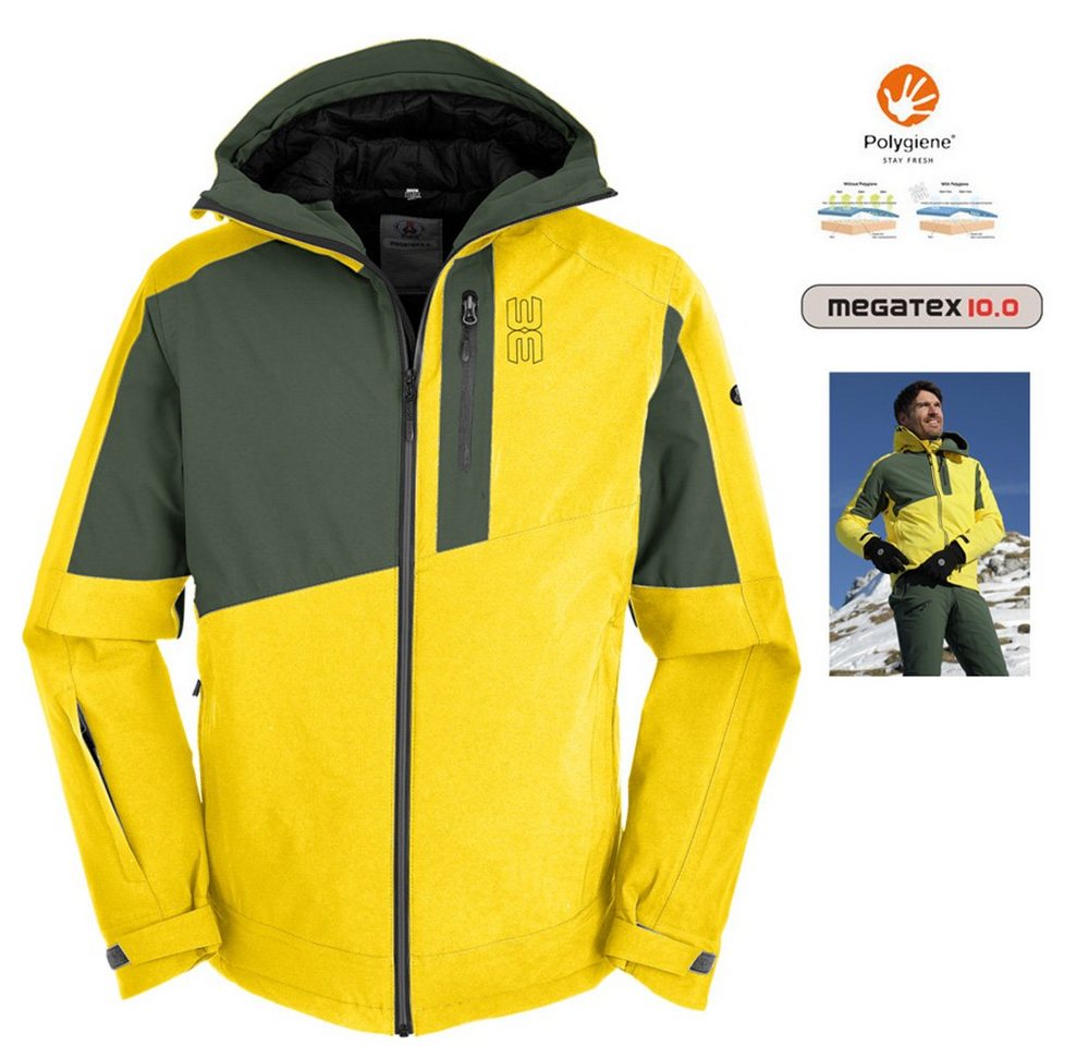 Maul Trekkingjacke Maul - Hochkönig 2XT 2022 Herren Winterjacke Skijacke, grün gelb von Maul