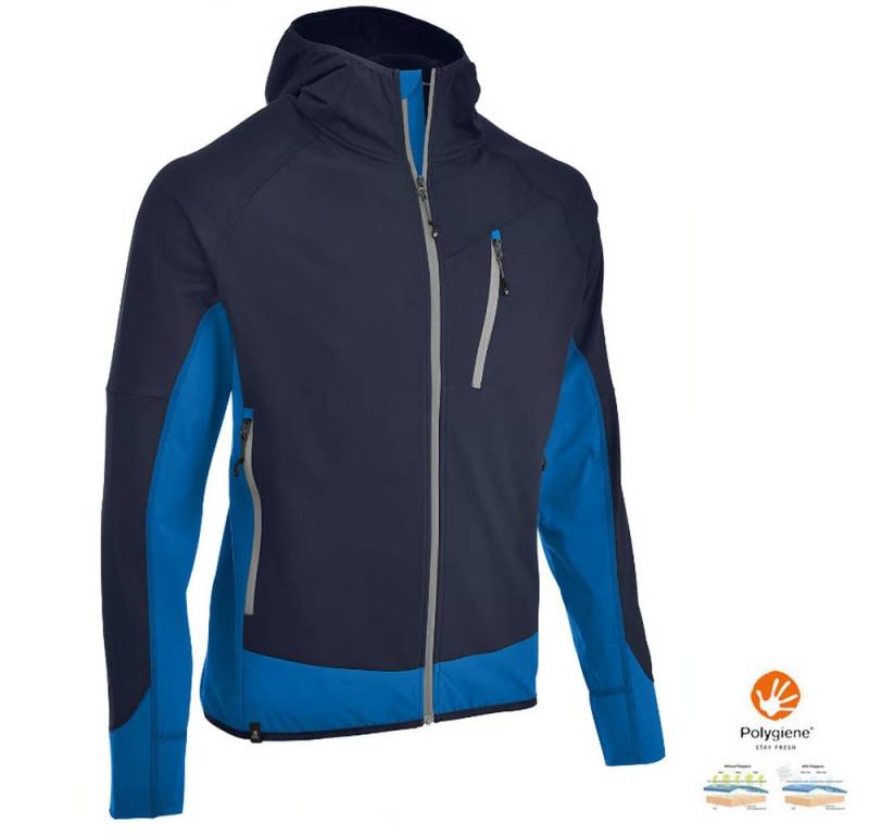 Maul Trekkingjacke Maul - Kronplatz funktionelle Sport Outdoorjacke Fleecejacke, blau von Maul