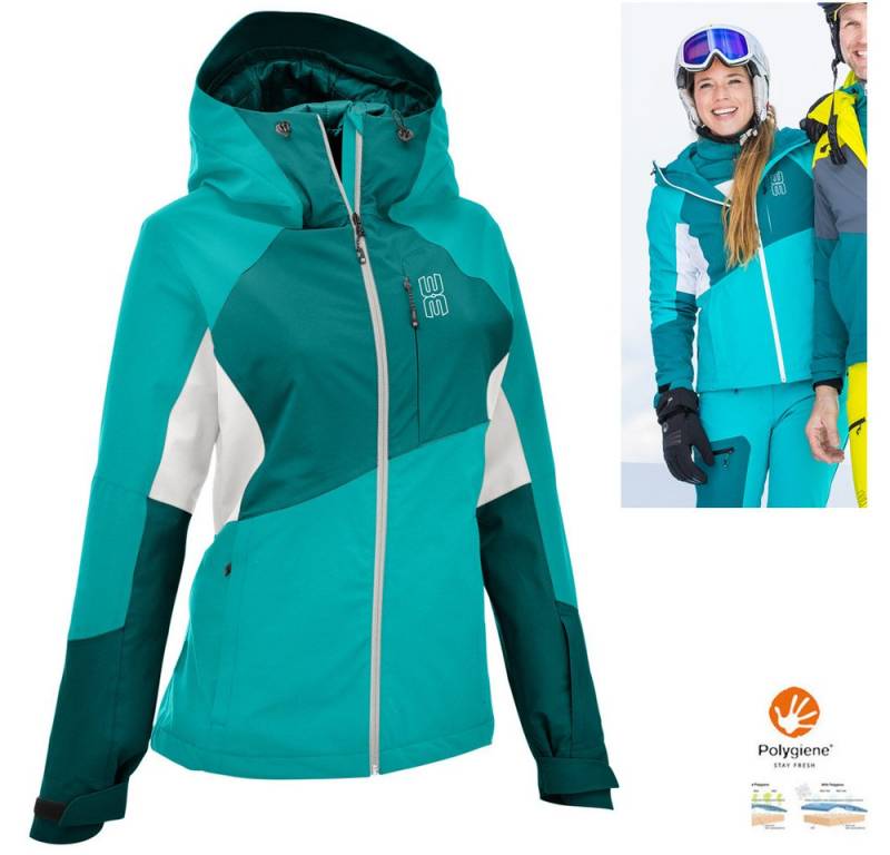 Maul Trekkingjacke Maul - Schneekönigin MTX 20. Damen Skijacke Winterjacke, blau von Maul