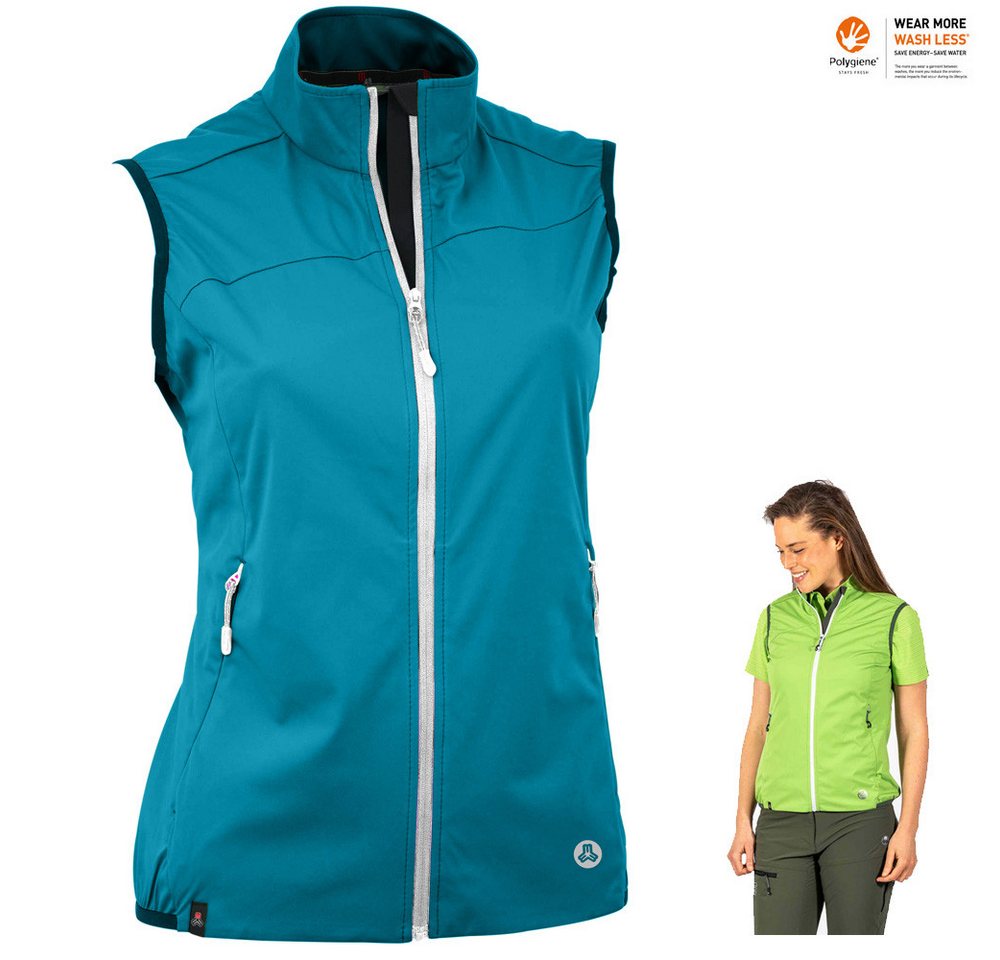 Maul Trekkingjacke Maul Sport - Entschenkopf - Damen leichte Softshellweste von Maul