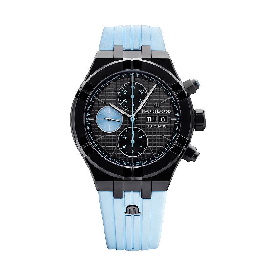 Maurice Lacroix Chronograph Aikon Chronograph Day Date Black AI6038-DLB01-330-4 von Maurice Lacroix