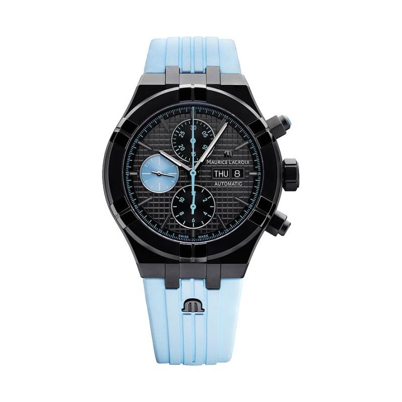 Maurice Lacroix Chronograph Aikon Chronograph Day Date Black AI6038-DLB01-330-4 von Maurice Lacroix