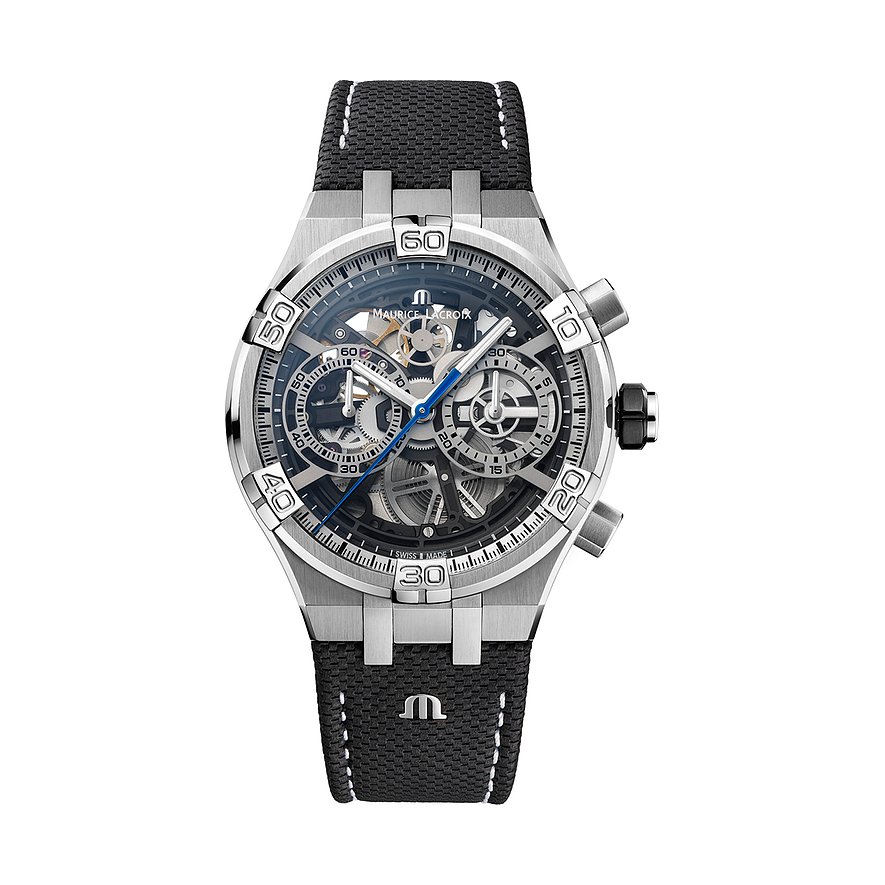 Maurice Lacroix Herrenuhr Aikon Chronograph Skeleton AI6098-SS001-090-1 von Maurice Lacroix