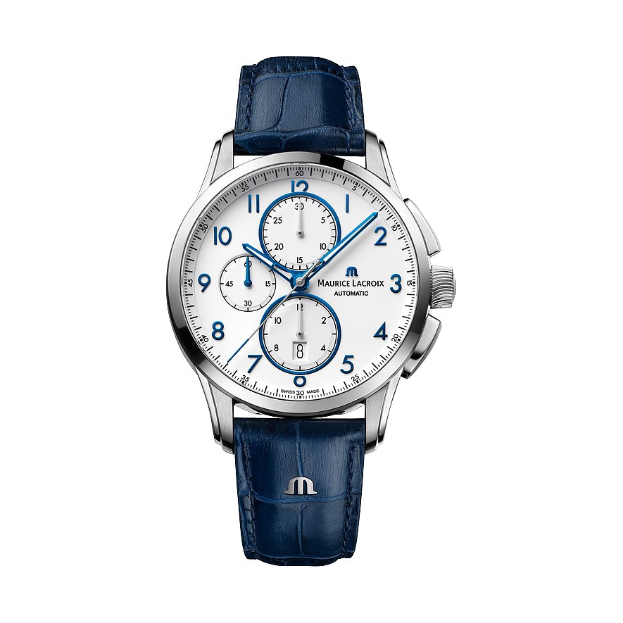 Maurice Lacroix Herrenuhr Pontos Chronograph PT6388-SS001-120-4 von Maurice Lacroix