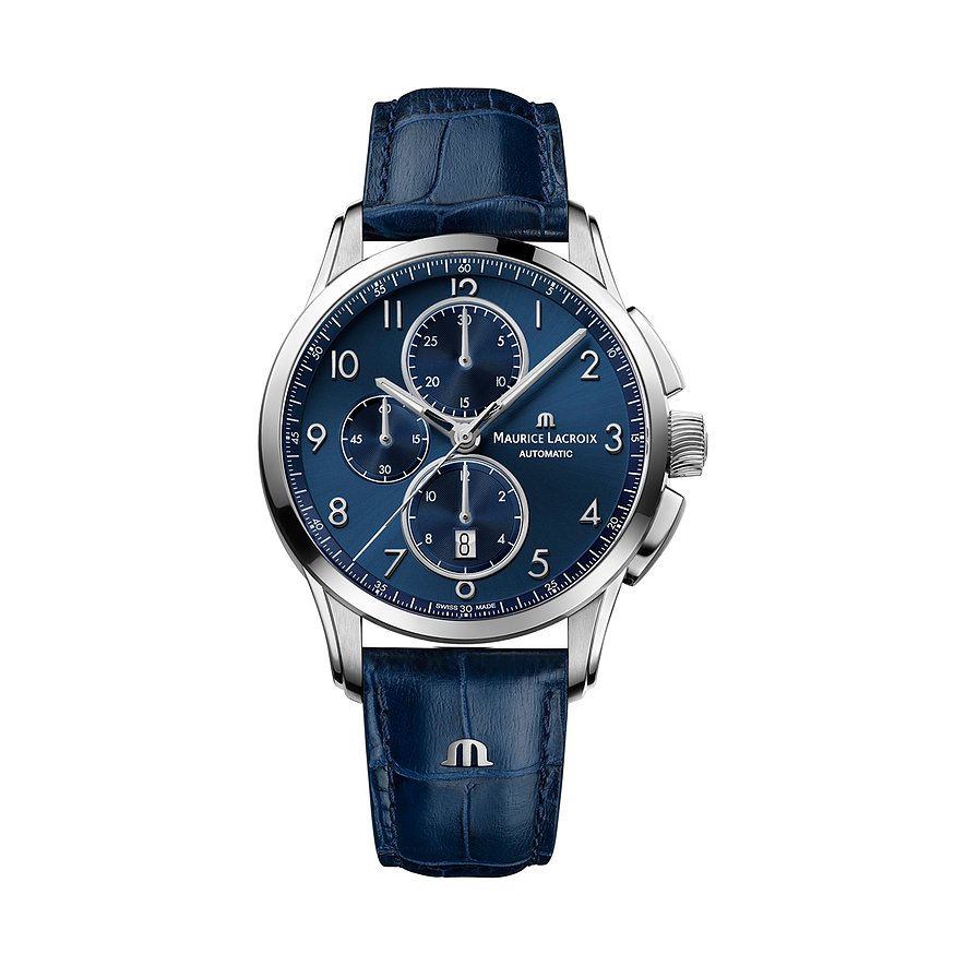 Maurice Lacroix Herrenuhr Pontos Chronograph PT6388-SS001-420-4 von Maurice Lacroix