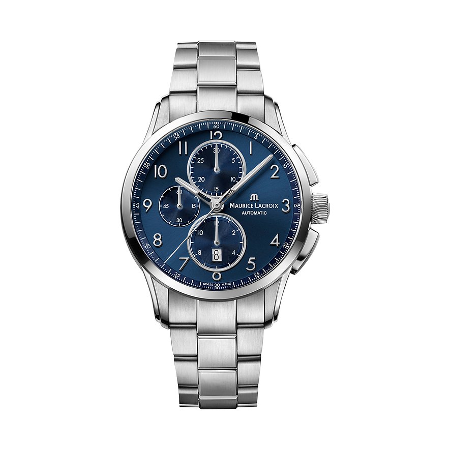 Maurice Lacroix Herrenuhr Pontos Chronograph PT6388-SS002-420-1 von Maurice Lacroix