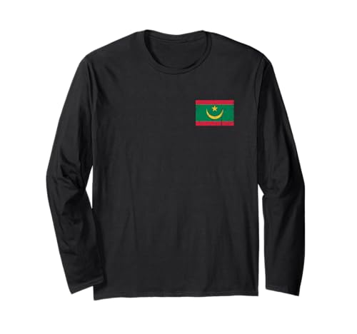 Mauretanien Flagge Grafik für Männer Frauen Kinder Langarmshirt Mauretanien Flagge Grafik für Männer Frauen Kinder Langarmshirt von Mauritania Flag Graphic Store