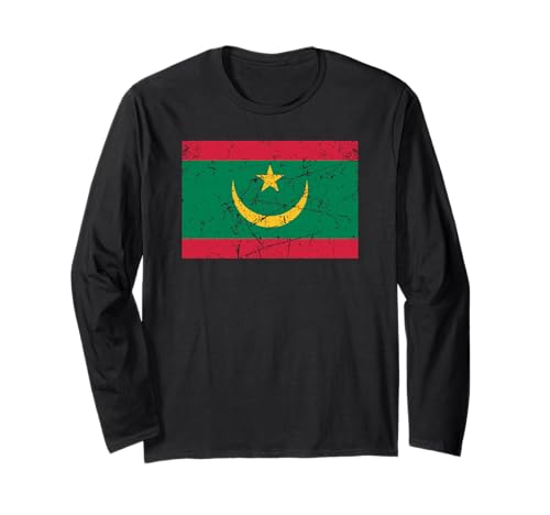 Mauretanien Flagge Grafik für Männer Frauen Kinder Langarmshirt Mauretanien Flagge Grafik für Männer Frauen Kinder Langarmshirt von Mauritania Flag Graphic Store