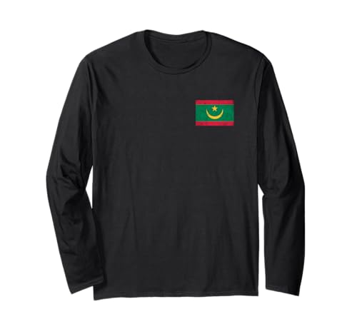 Mauretanien Flagge Grafik für Männer Frauen Kinder Langarmshirt Mauretanien Flagge Grafik für Männer Frauen Kinder Langarmshirt von Mauritania Flag Graphic Store