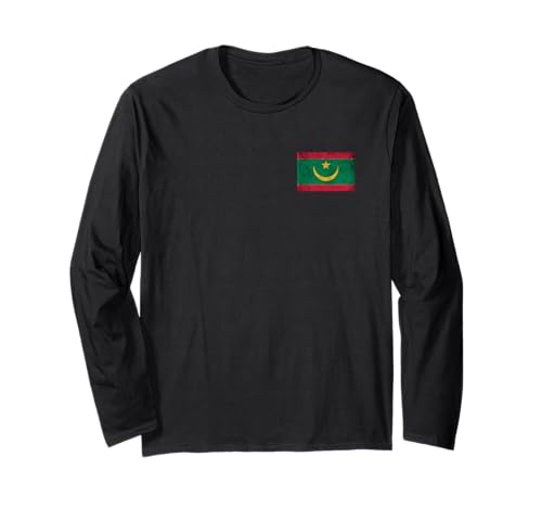 Mauretanien Flagge Grafik für Männer Frauen Kinder Langarmshirt Mauretanien Flagge Grafik für Männer Frauen Kinder Langarmshirt von Mauritania Flag Graphic Store