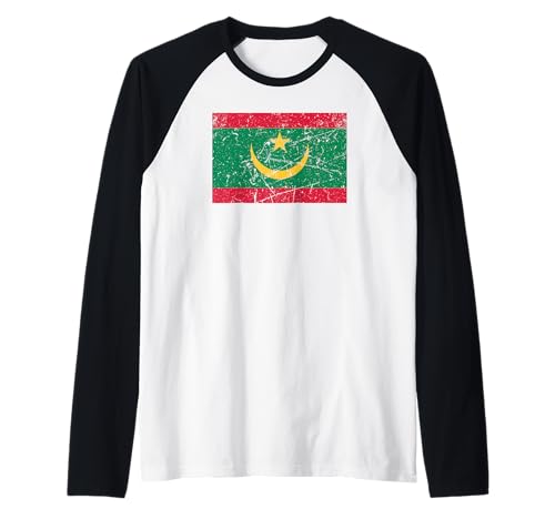 Mauretanien Flagge Grafik für Männer Frauen Kinder Raglan Mauretanien Flagge Grafik für Männer Frauen Kinder Raglan von Mauritania Flag Graphic Store