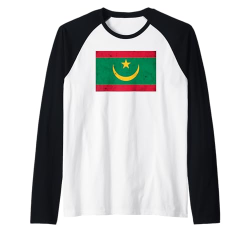 Mauretanien Flagge Grafik für Männer Frauen Kinder Raglan Mauretanien Flagge Grafik für Männer Frauen Kinder Raglan von Mauritania Flag Graphic Store