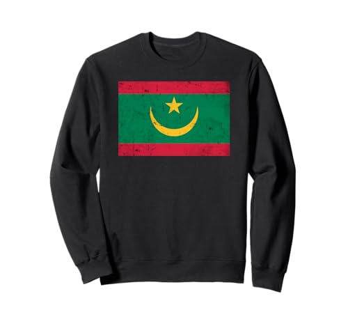 Mauretanien Flagge Grafik für Männer Frauen Kinder Sweatshirt von Mauritania Flag Graphic Store