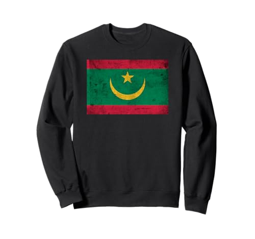 Mauretanien Flagge Grafik für Männer Frauen Kinder Sweatshirt von Mauritania Flag Graphic Store