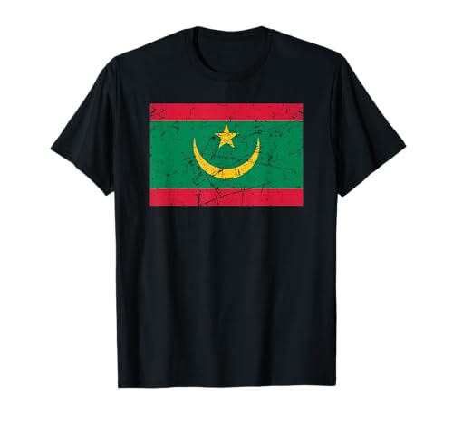 Mauretanien Flagge Grafik für Männer Frauen Kinder T-Shirt von Mauritania Flag Graphic Store