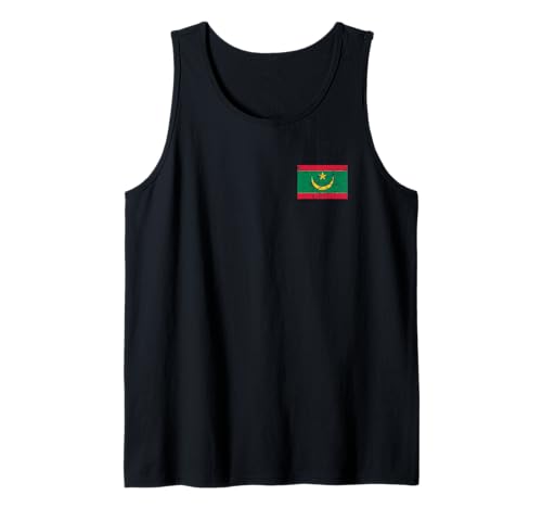 Mauretanien Flagge Grafik für Männer Frauen Kinder Tank Top von Mauritania Flag Graphic Store