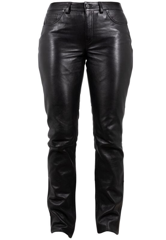 Mauritius Lederhose - MWZazoe - XS bis XXL - für Damen - Größe XXL - schwarz von Mauritius