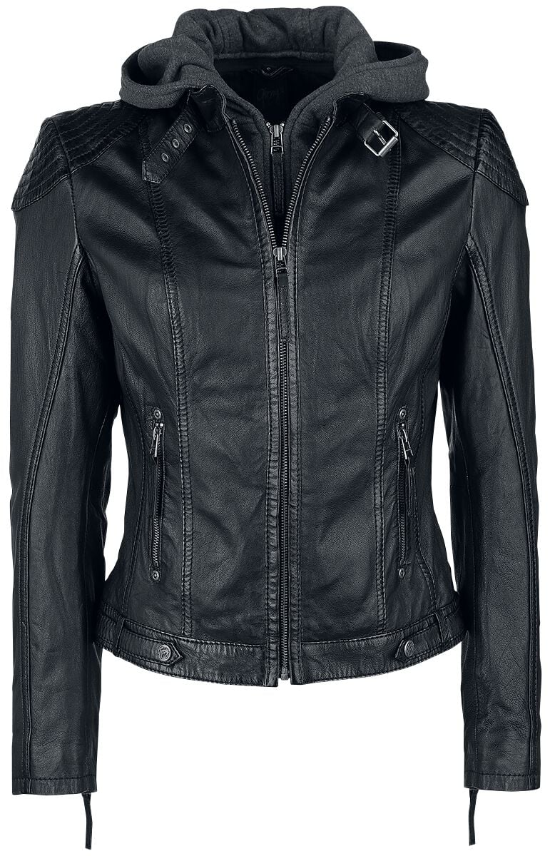 Mauritius Lederjacke - Cacey LEGV - XS bis 4XL - für Damen - Größe 4XL - schwarz von Mauritius