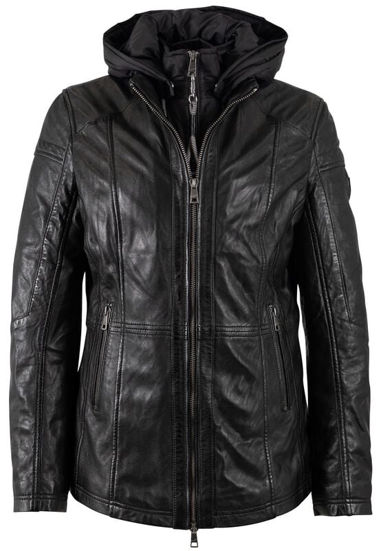 Mauritius Lederjacke - MWTaja - S bis XXL - für Damen - Größe XXL - schwarz von Mauritius